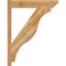 Ekena Millwork Funston Slat Rough Sawn Outlooker, Western Red Cedar, 6"W x 28"D x 36"H OUT06X28X36FST06RWR - alternate 3